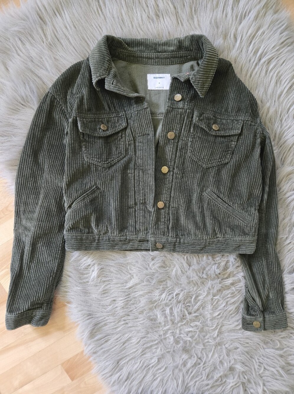 Old Navy Corduroy Cropped Jacket